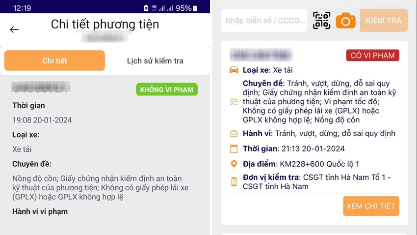 CSGT áp dụng công nghệ, tài xế không bị dừng xe, kiểm tra nhiều lần.jpg