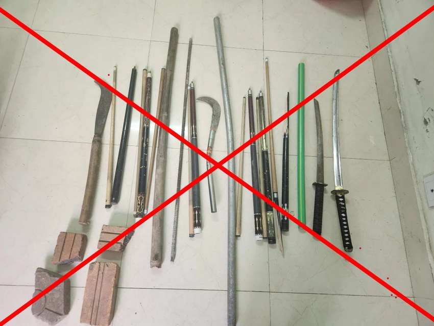 Hai người mâu thuẫn, gọi 18 thanh thiếu niên đến hỗn chiến.jpg