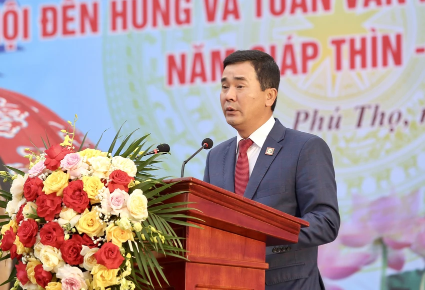 Phú Thọ Khai mạc Lễ hội Đền Hùng và Tuần Văn hóa Du lịch Đất Tổ 2024. 15.jpg