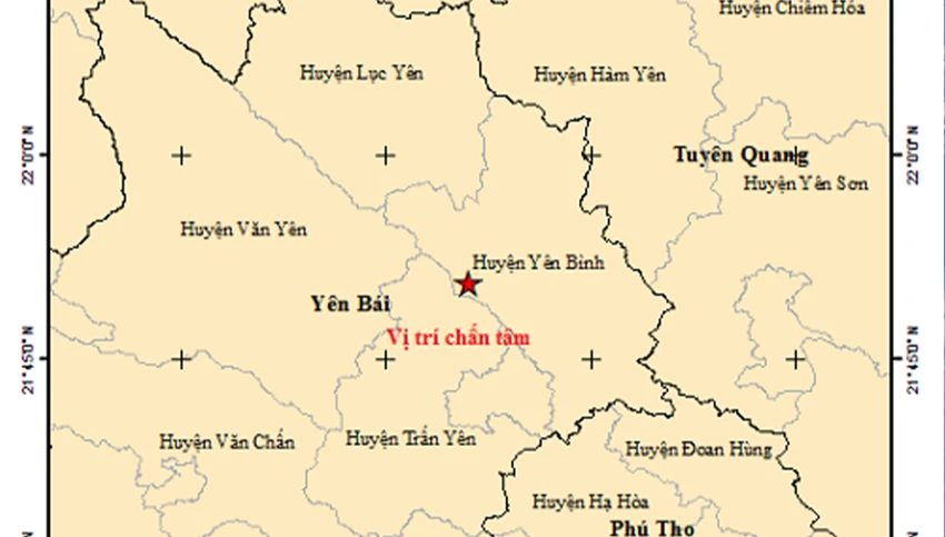 Hai trận động đất ở Yên Bái trong 10 ngày.jpg