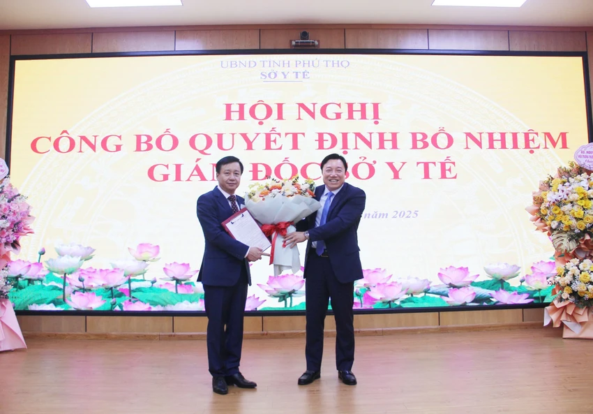 Phú Thọ có tân giám đốc Sở Y tế.jpeg
