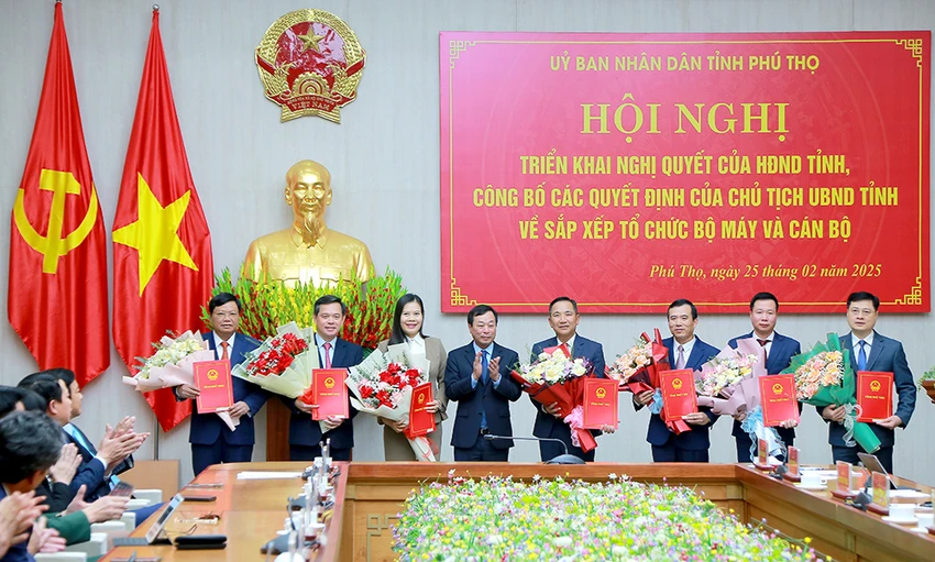 tỉnh Phú Thọ điều động bổ nhiệm loạt cán bộ chủ chốt.jpeg