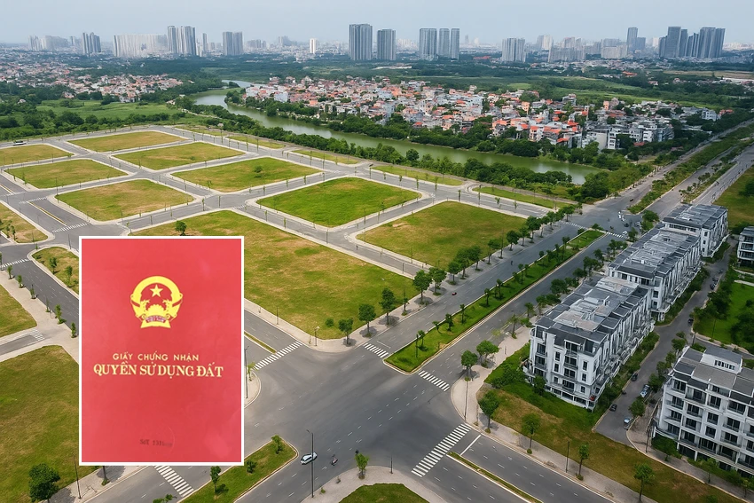 Bộ Nông nghiệp và Môi trường vừa ban hành Sổ tay hướng dẫn chi tiết quy trình cấp sổ hồng lần đầu
