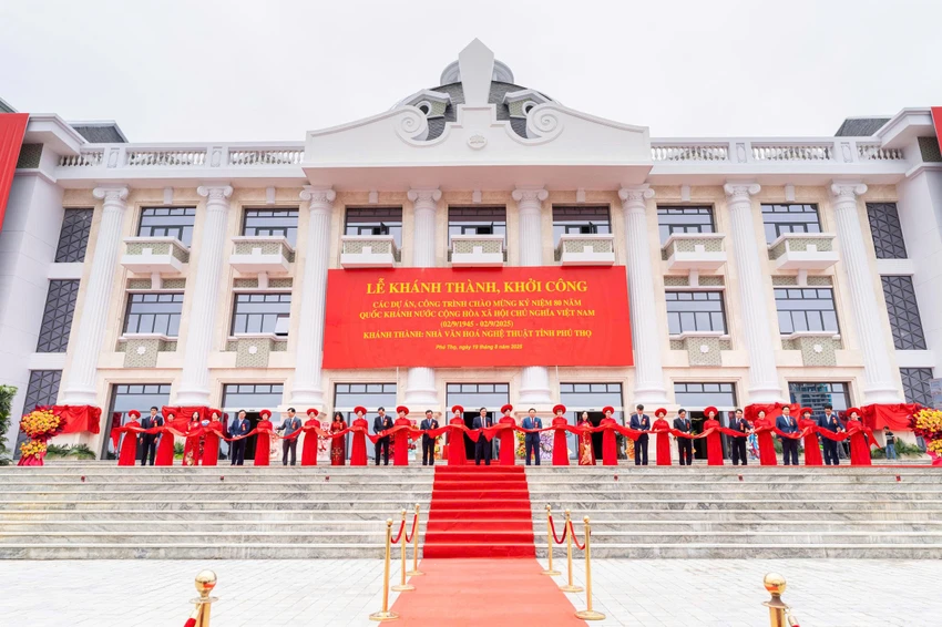Tỉnh Phú Thọ khánh thành loạt công trình trọng điểm mừng 80 năm Quốc khánh