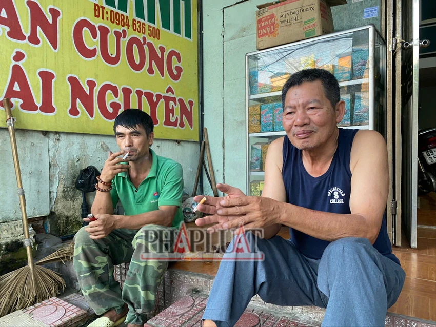 Người cha bơi trong lũ gần 4 tiếng đến nhà con gái ở Thái Nguyên 'Thấy con cháu bình an là mừng rồi'.jpg