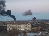 VIDEO, ẢNH: Các địa điểm ở Ukraine bị Nga bắn phá