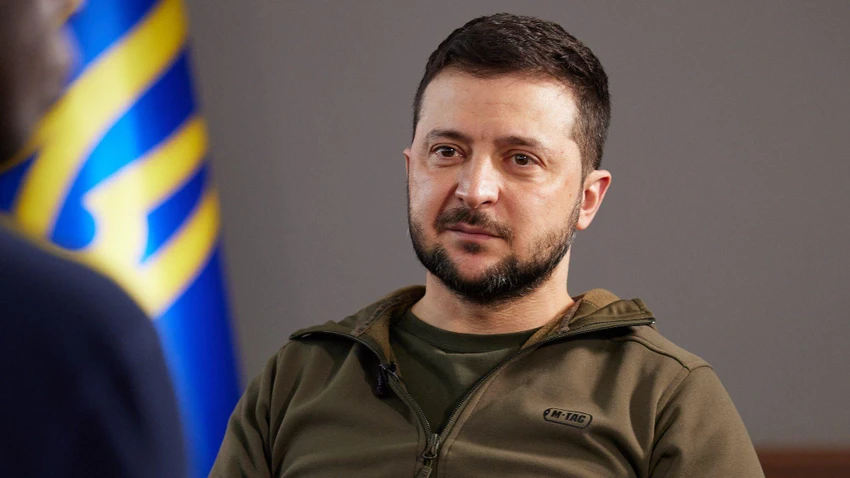 Tổng thống Ukraine Volodymyr Zelensky. Ảnh: RT Tổng thống Ukraine Volodymyr Zelensky. Ảnh: RT