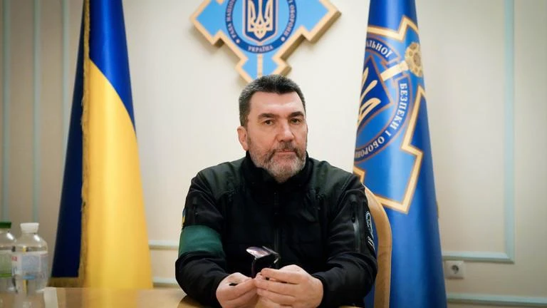 Thư ký Hội đồng Quốc phòng và an ninh quốc gia Ukraine Alexey Danilov. Ảnh: AP