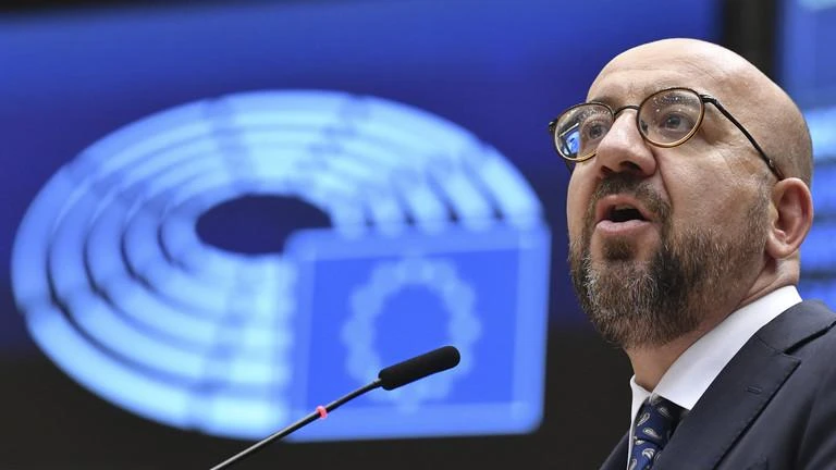 Chủ tịch Hội đồng Châu Âu Charles Michel. Ảnh: AFP Chủ tịch Hội đồng Châu Âu Charles Michel. Ảnh: AFP