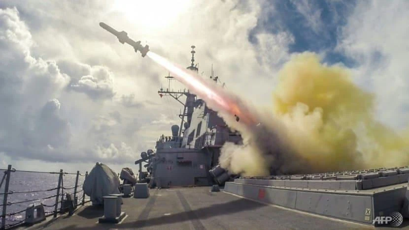 Đan Mạch đã cam kết cung cấp cho Ukraine các hệ thống tên lửa chống hạm Harpoon. Ảnh: AFP Đan Mạch đã cam kết cung cấp cho Ukraine các hệ thống tên lửa chống hạm Harpoon. Ảnh: AFP