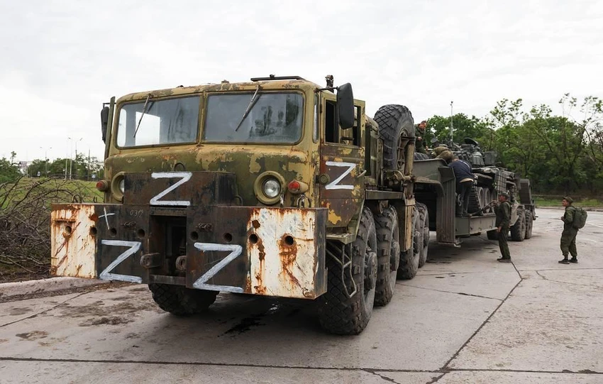 Lực lượng ly khai ở Donetsk. Ảnh: TASS