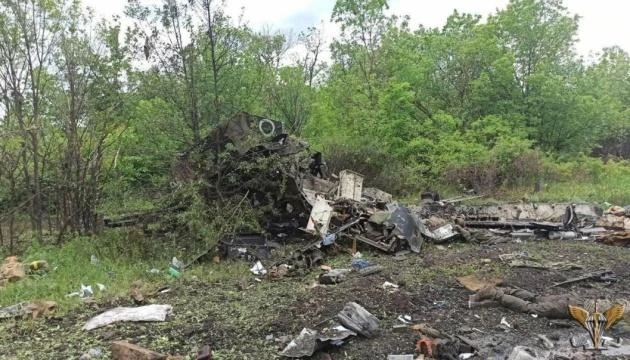 Một đống đổ nát sau cuộc giao tranh giữa Ukraine và Nga. Ảnh: UKRINFORM Một đống đổ nát sau cuộc giao tranh giữa Ukraine và Nga. Ảnh: UKRINFORM
