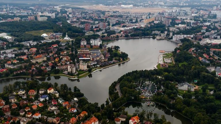 Toàn cảnh tỉnh Kaliningrad của Nga, nằm giữa Lithuania và Ba Lan. Ảnh: RT