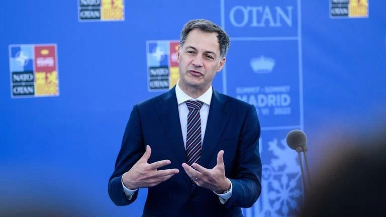Thủ tướng Bỉ - ông Alexander De Croo. Ảnh: RT Thủ tướng Bỉ - ông Alexander De Croo. Ảnh: RT