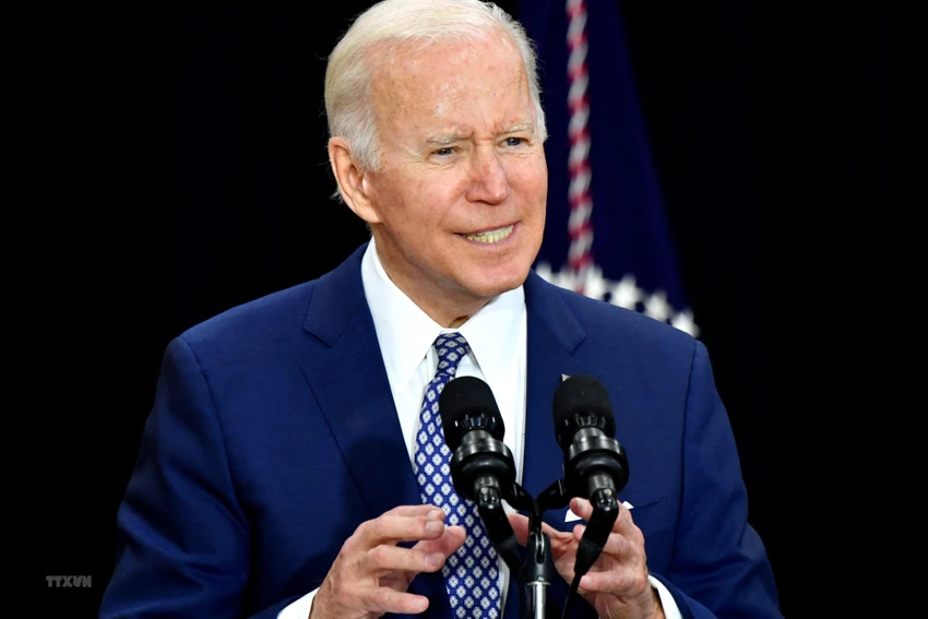 Tổng thống Mỹ Joe Biden có kết quả xét nghiệm nhiễm COVID-19 vào ngày 21-7. Ảnh: SCMP Tổng thống Mỹ Joe Biden có kết quả xét nghiệm nhiễm COVID-19 vào ngày 21-7. Ảnh: SCMP