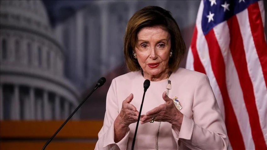Chủ tịch Hạ viện Mỹ Nancy Pelosi. Ảnh: AP