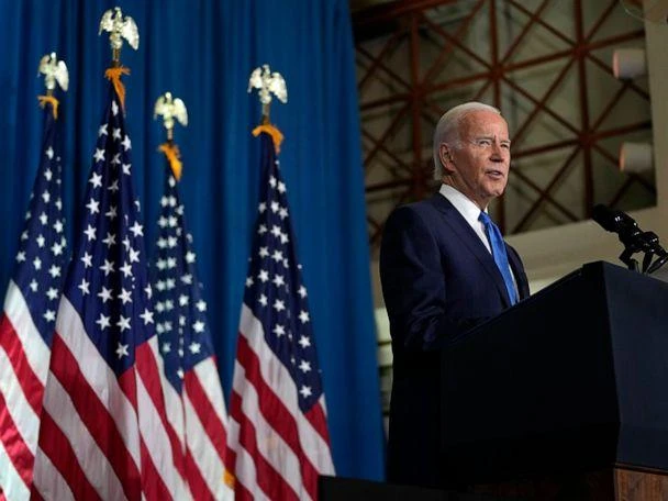 Tổng thống Mỹ Joe Biden cho biết ông có dự định tái tranh cử chức tổng thống vào năm 2024. Ảnh: CNN Tổng thống Mỹ Joe Biden cho biết ông có dự định tái tranh cử chức tổng thống vào năm 2024. Ảnh: CNN