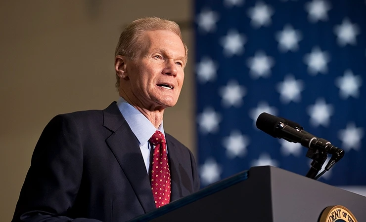 Giám đốc Cơ quan Hàng không Vũ trụ Mỹ (NASA) Bill Nelson. Ảnh: AIP Giám đốc Cơ quan Hàng không Vũ trụ Mỹ (NASA) Bill Nelson. Ảnh: AIP