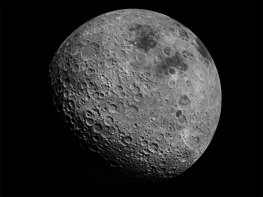 Ảnh chụp mặt trăng. Ảnh: NASA Ảnh chụp mặt trăng. Ảnh: NASA