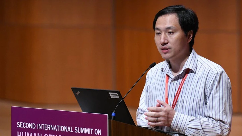 Nhà khoa học di truyền người Trung Quốc Hạ Kiến Khuê. Ảnh: CNN Nhà khoa học di truyền người Trung Quốc Hạ Kiến Khuê. Ảnh: CNN