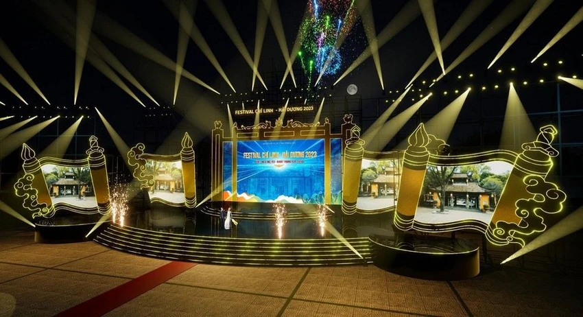 Phối cảnh 3D sân khấu Festival Chí Linh - Hải Dương Phối cảnh 3D sân khấu Festival Chí Linh - Hải Dương