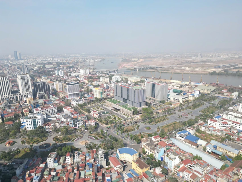 một góc đô thị tên hải phòng