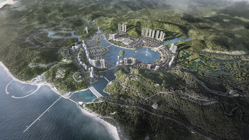 Phối cảnh dự án casino 2 tỉ USD tại Vân Đồn
