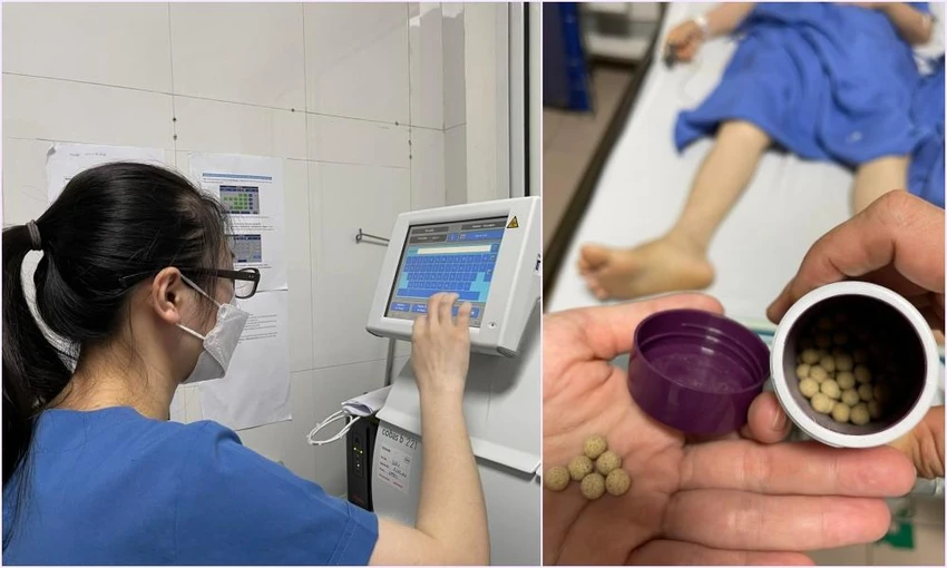 Kết quả xét nghiệm viên thuốc hoàn có thành phần Phenformin. Ảnh: BSCC Kết quả xét nghiệm viên thuốc hoàn có thành phần Phenformin. Ảnh: BSCC