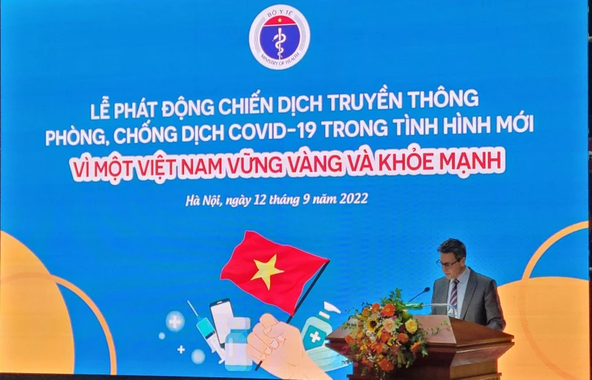 TS Shane Fairlie, chuyên gia Tổ chức Y tế thế giới tại Việt Nam. Ảnh: NL TS Shane Fairlie, chuyên gia Tổ chức Y tế thế giới tại Việt Nam. Ảnh: NL