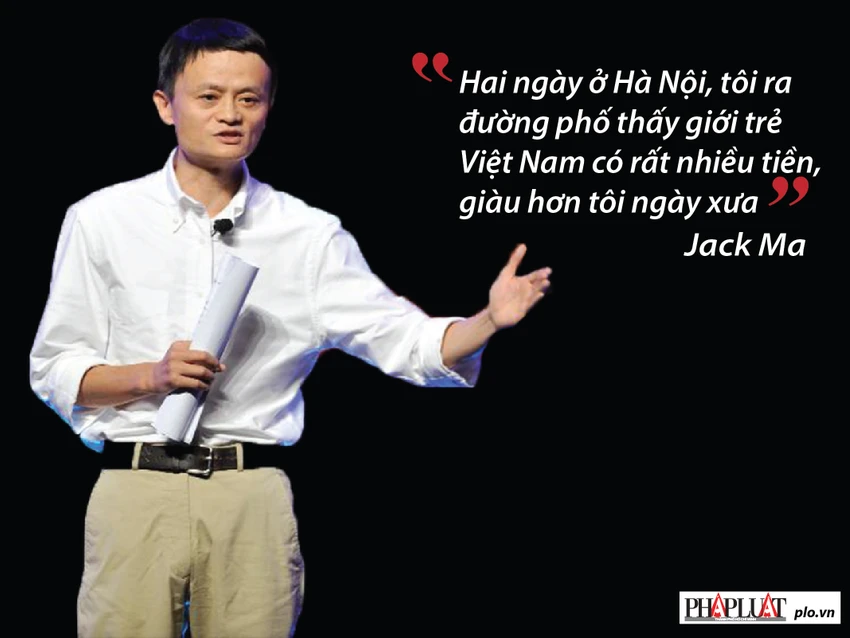 Jack Ma nhắn gửi gì với giới trẻ Việt Nam? ảnh 3 Jack Ma nhắn gửi gì với giới trẻ Việt Nam? ảnh 3