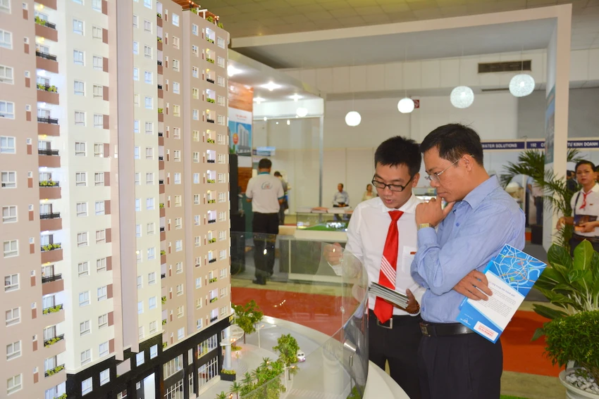 Người mua nhà chủ yếu quan tâm tìm kiếm phân khúc căn hộ trung cấp, bình dân tại TP.HCM trong quý I-2023. Ảnh: QH Người mua nhà chủ yếu quan tâm tìm kiếm phân khúc căn hộ trung cấp, bình dân tại TP.HCM trong quý I-2023. Ảnh: QH