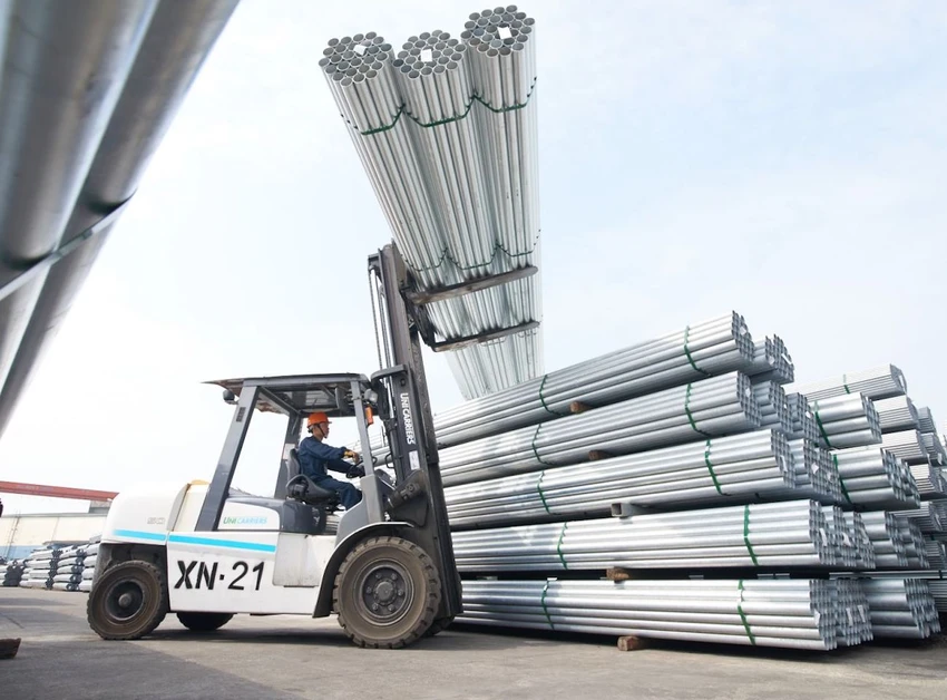 nhập khẩu sắt thép Trung Quốc