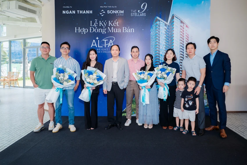 Tâm điểm TOD The 9 Stellars: Căn hộ Alta Height chính thức ký hợp đồng mua bán