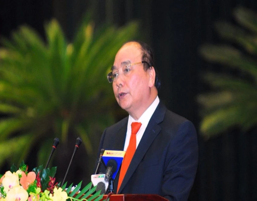thủ tướng phát biểu tại hội nghị