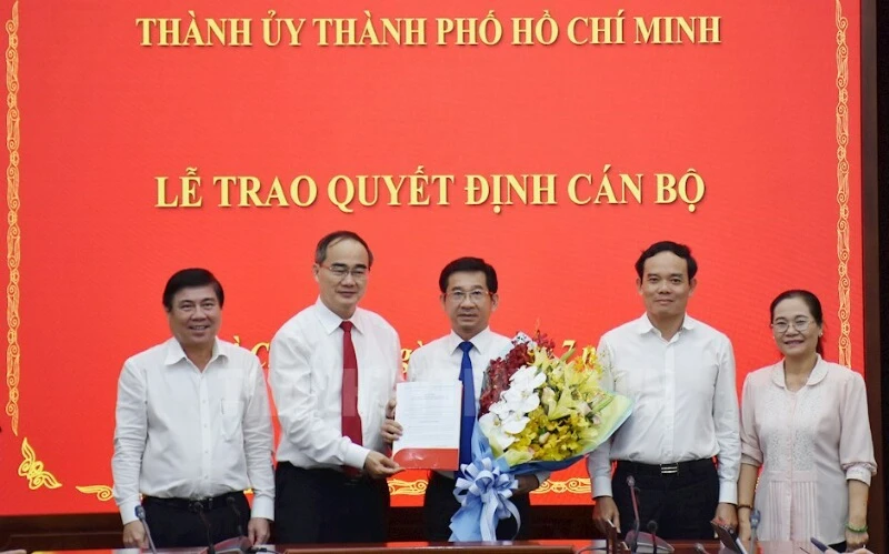 Ông Dương Ngọc Hải làm Chủ nhiệm UBKT Thành ủy TP.HCM ảnh 1