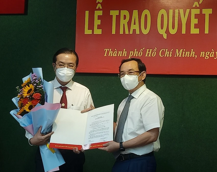 Ông Lê Văn Minh làm Bí thư Quận ủy quận 10 ảnh 1 Ông Lê Văn Minh làm Bí thư Quận ủy quận 10 ảnh 1