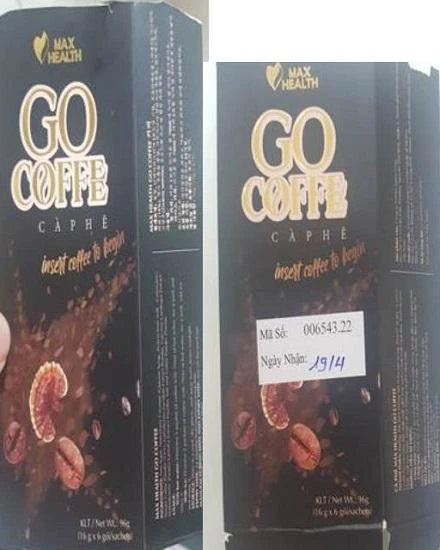 Cà phê bị thu hồi do có chứa chất Sibutramin. ẢNH: VFA Cà phê bị thu hồi do có chứa chất Sibutramin. ẢNH: VFA
