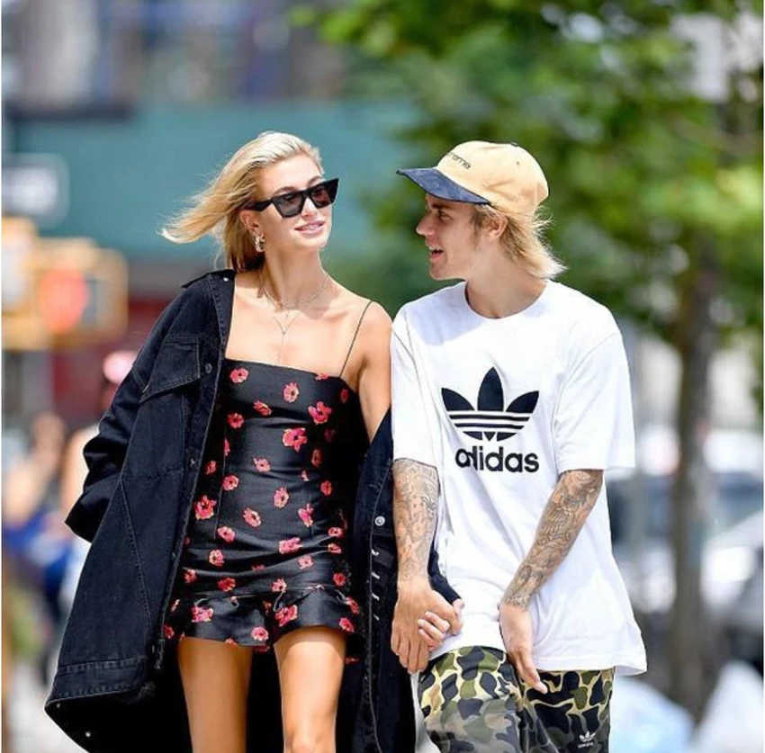 Hailey và Justin Bieber. Ảnh: Robert o'nell Hailey và Justin Bieber. Ảnh: Robert o'nell