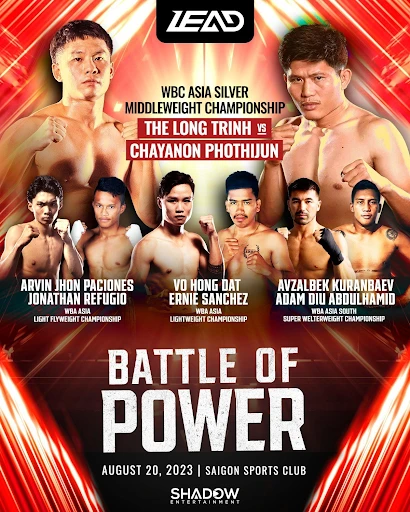 Công bố sự kiện tranh đai WBC và WBA boxing lần đầu tiên diễn ra tại Việt Nam. Công bố sự kiện tranh đai WBC và WBA boxing lần đầu tiên diễn ra tại Việt Nam.