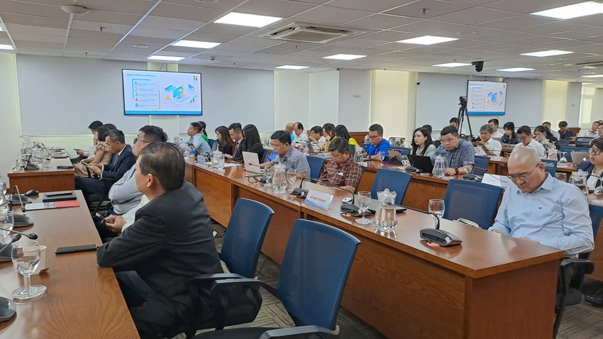 Các đại biểu tham gia hội thảo. Ảnh: THU HÀ Các đại biểu tham gia hội thảo. Ảnh: THU HÀ