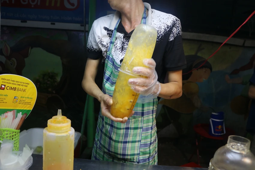 TRÀ CHANH GIÃ TAY
