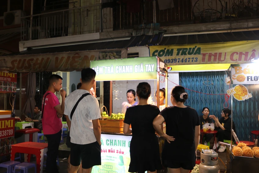 TRÀ CHANH GIÃ TAY
