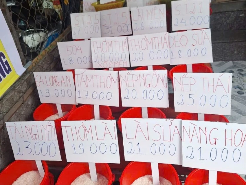 giá gạo ST25