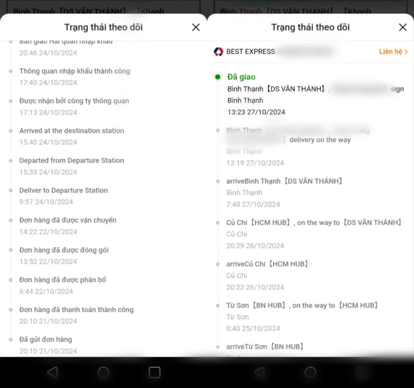 hàng hóa trên temu