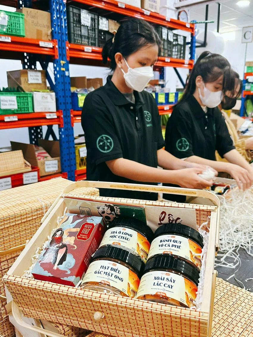 giỏ quà tết