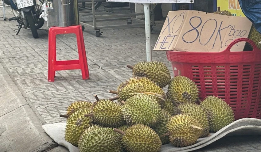 giá sầu riêng