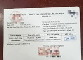 Bắt nhóm làm giả phiếu xét nghiệm COVID-19 ở Phan Thiết