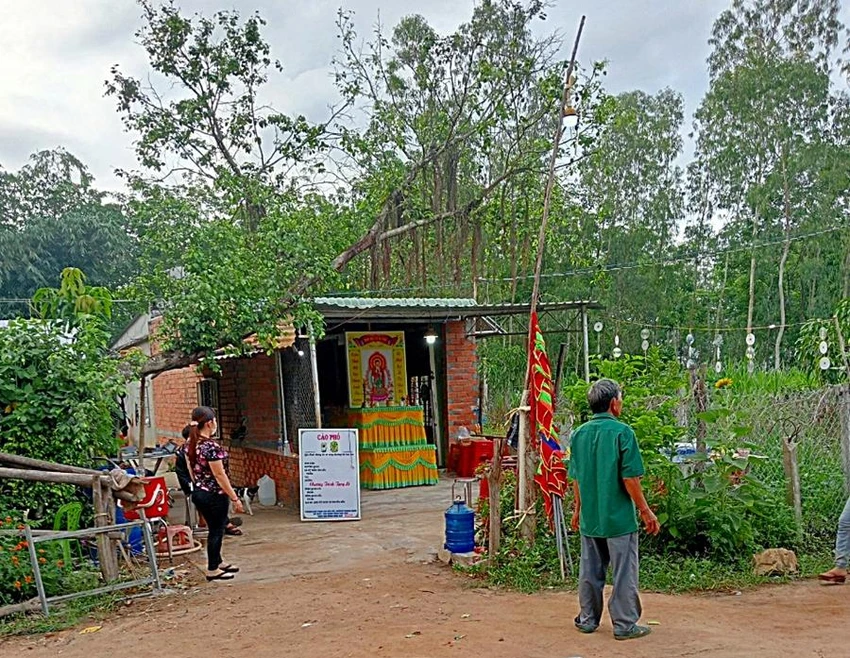 2 chị em ruột đi chăn bò thuê bị chết đuối thương tâm ảnh 1