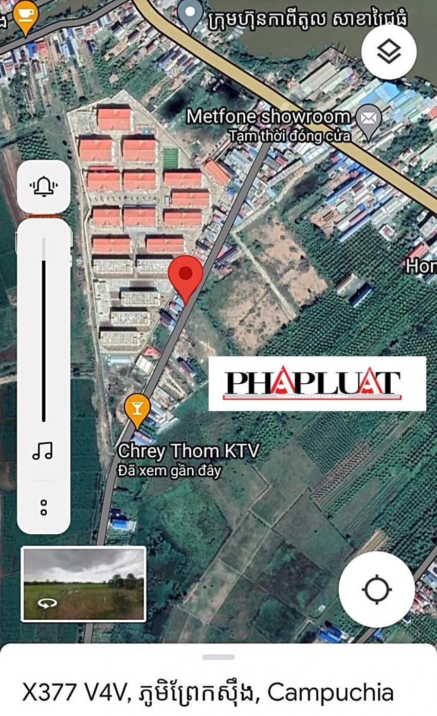 Một nạn nhân gởi định vị nơi mình ở nhờ giải cứu. Một nạn nhân gởi định vị nơi mình ở nhờ giải cứu.