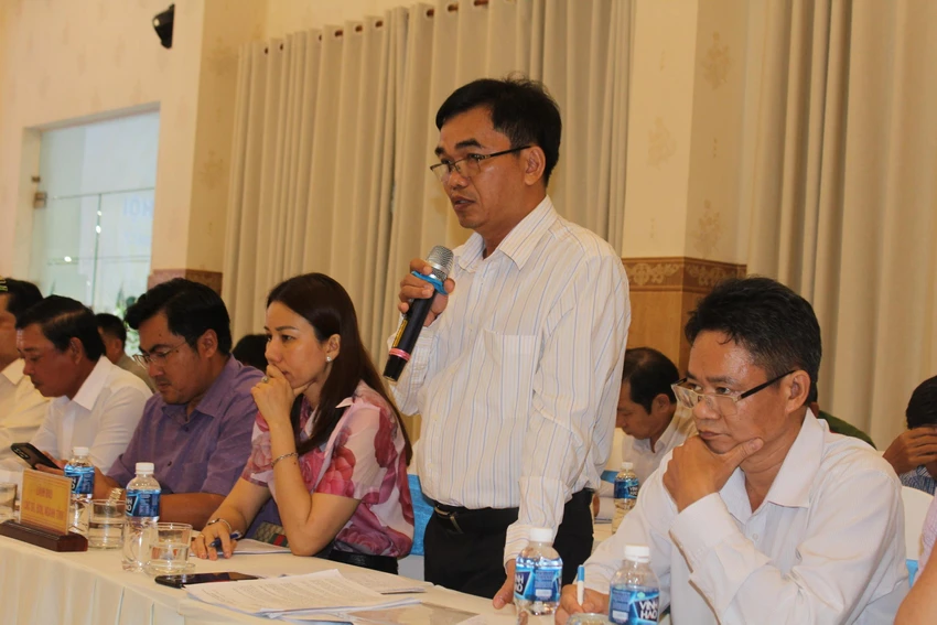 BS Đặng Thức Anh Vũ, Phó Gíam đốc Sở Y tế thông tin những "lùm xùm" tại TTYT Phan Thiết trong cuộc họp báo của UBND tỉnh Bình Thuận cuối tháng 7-2022. BS Đặng Thức Anh Vũ, Phó Gíam đốc Sở Y tế thông tin những "lùm xùm" tại TTYT Phan Thiết trong cuộc họp báo của UBND tỉnh Bình Thuận cuối tháng 7-2022.